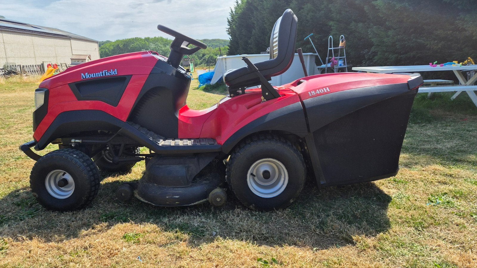 tracteur tondeuse mountfield, Enlèvement