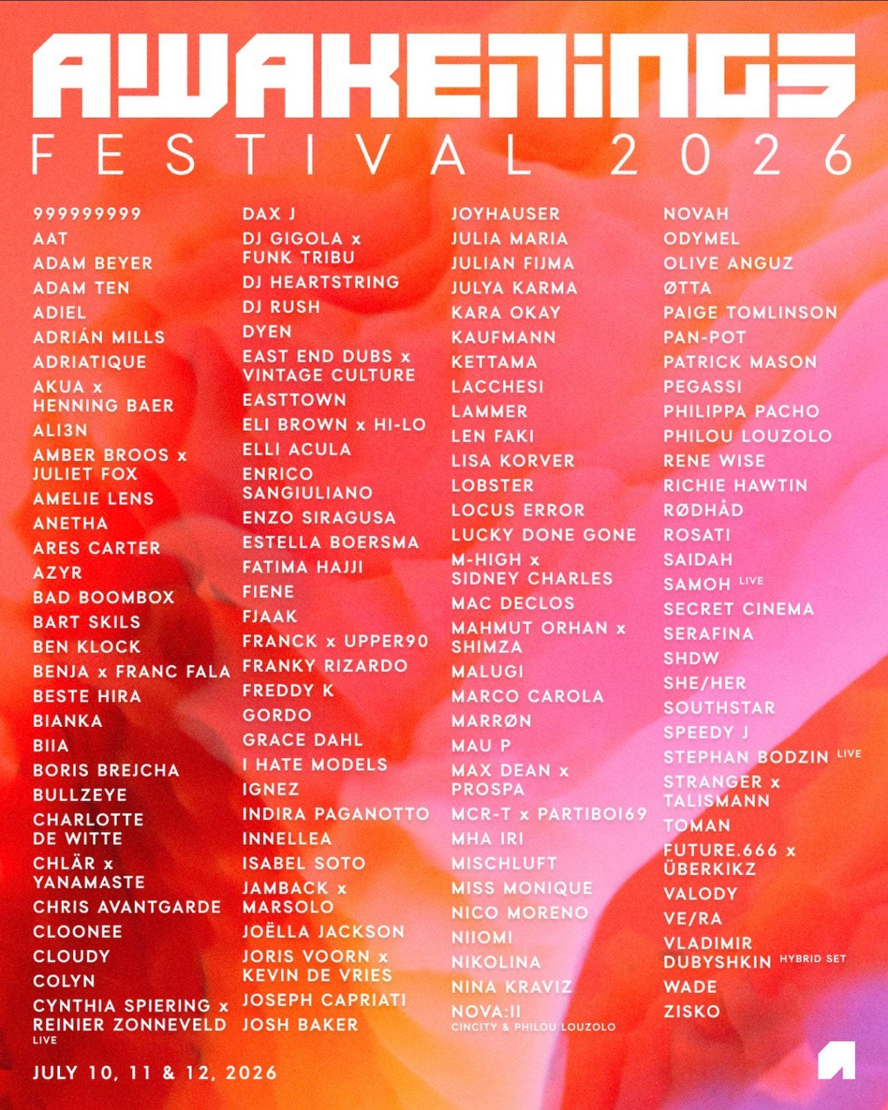 Weekend Ticket awakenings met camping grand, Tickets en Kaartjes, Eén persoon, Meerdaags
