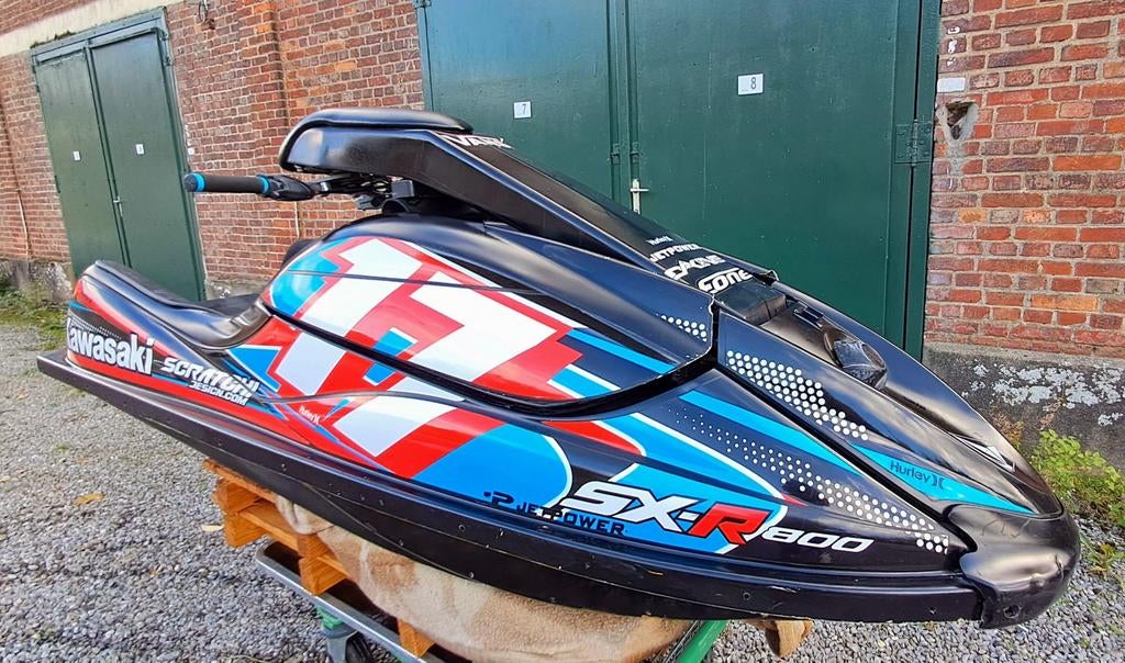 Kawasaki SXR 800, Enlèvement