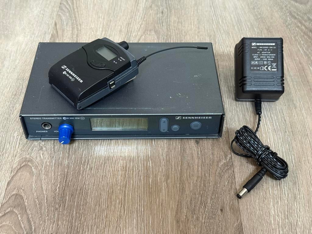 Sennheiser EW300 IEM G2 in-ear set (838 - 870 MHz) #1, Muziek en Instrumenten, Microfoons, Zo goed als nieuw, Overige typen, Draadloos