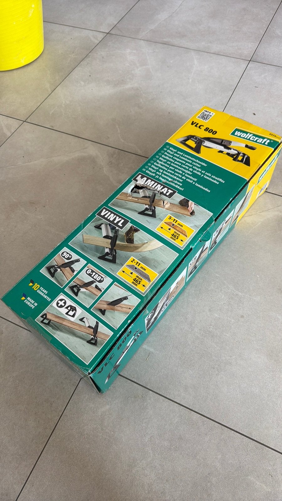 Wolfcraft vlc800, Doe-het-zelf en Bouw, Ophalen, Zo goed als nieuw, Laminaat