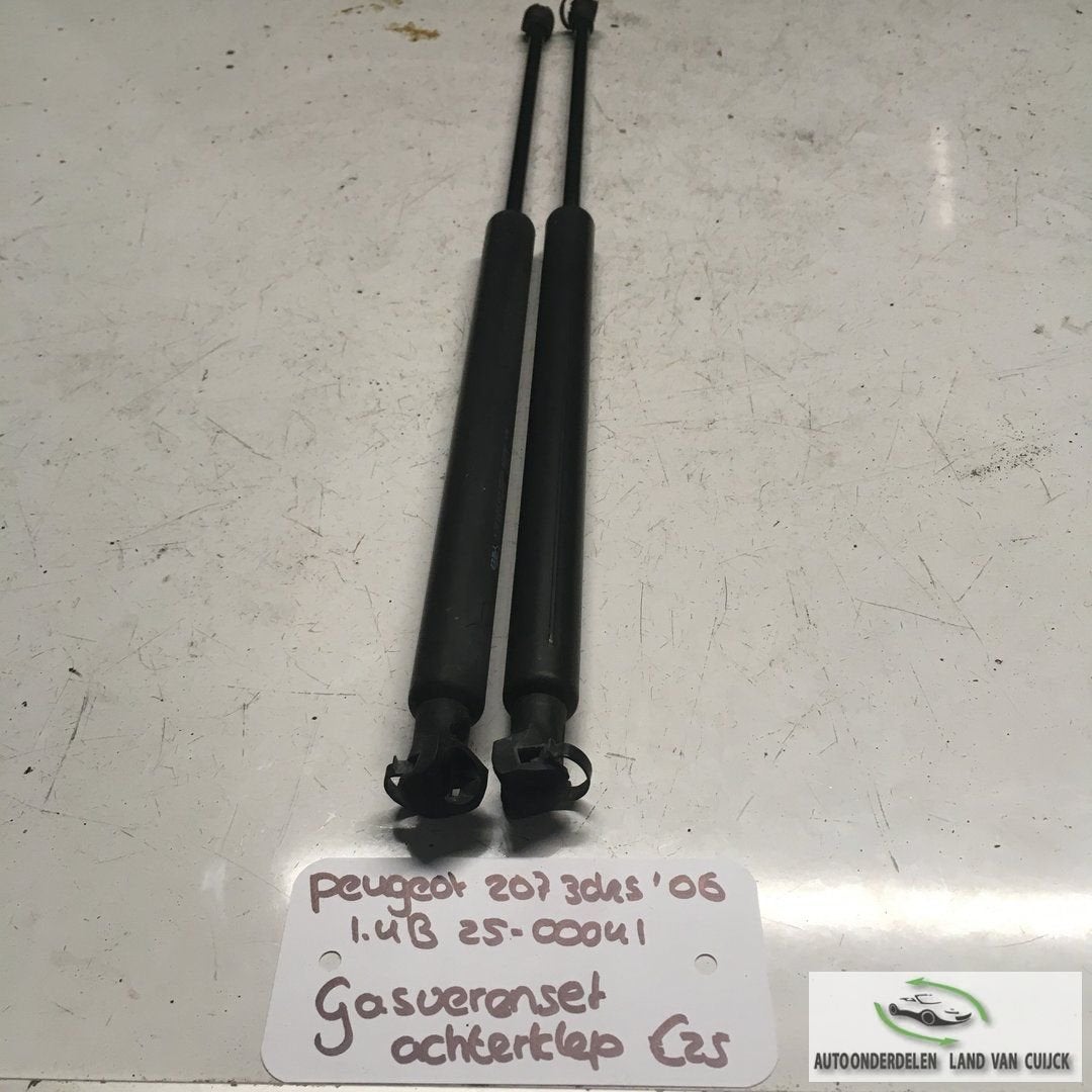 Peugeot 207 3drs 1.4 B 2006 2500041  Gasveren set achter, -, Utilisé, -, -