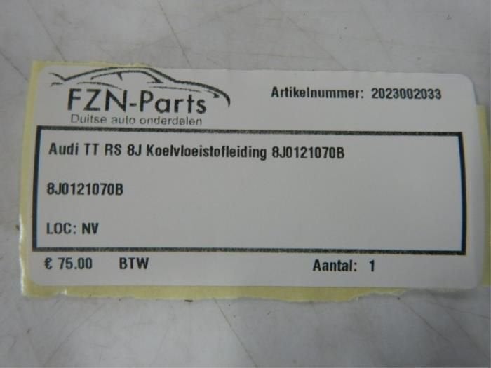 Leiding (diversen) Audi TT (22742658), Ophalen of Verzenden, Gebruikt