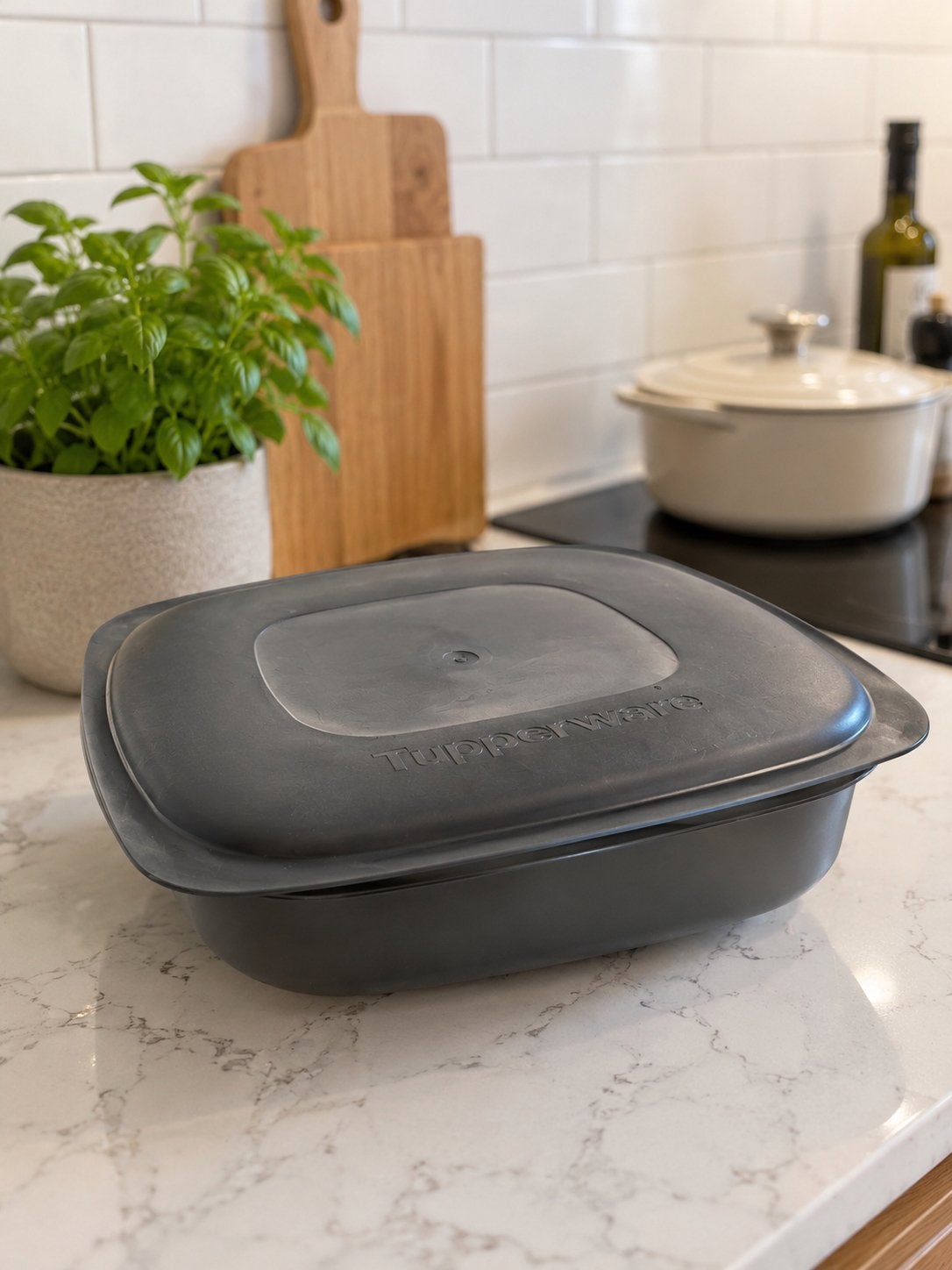 Tupperware kom voor de oven, Ophalen, Zo goed als nieuw