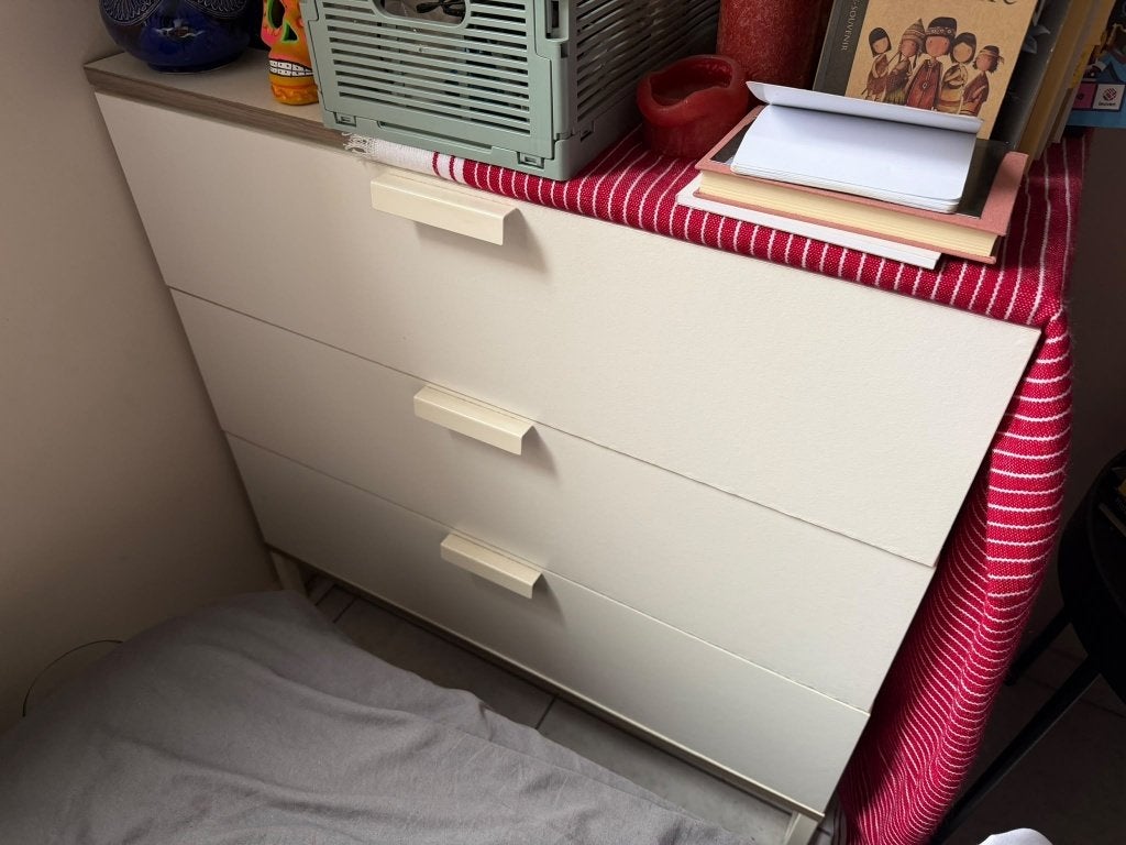 3-Drawer IKEA Dresser, Huis en Inrichting, Ophalen, 100 tot 150 cm, 50 tot 100 cm, Zo goed als nieuw