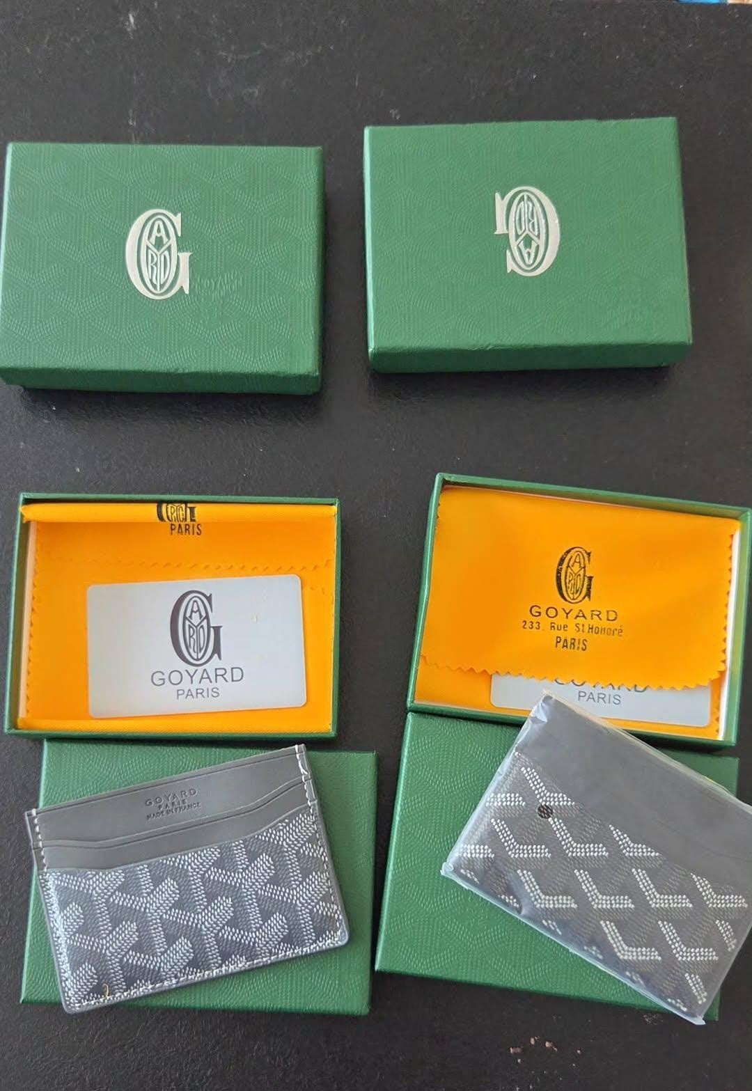 goyard Kaarthouder, Handtassen en Accessoires, Ophalen, Zwart