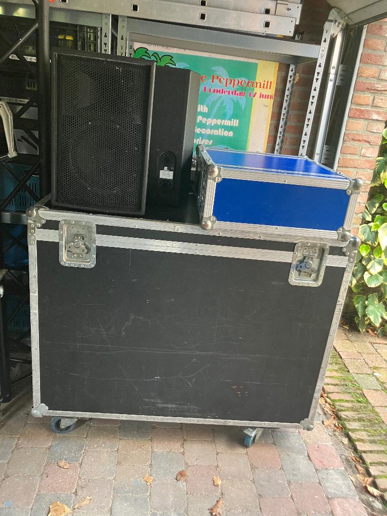 Grote verrijdbare flightcase 118 x 101 x 67 cm, Muziek en Instrumenten, Ophalen, Gebruikt, Overige instrumenten, Flightcase