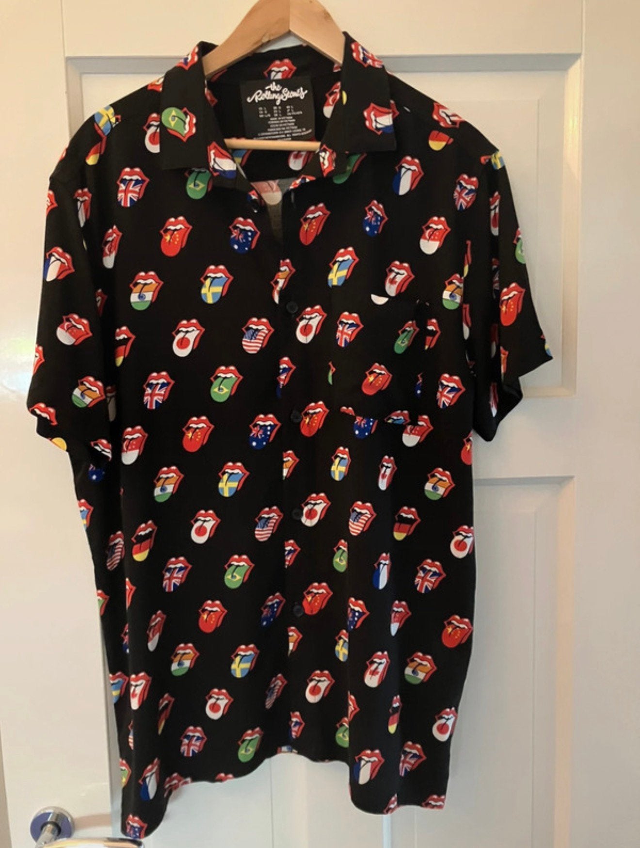 Hemd the Rolling Stones maat L, Kleding | Heren, Overhemden, Ophalen of Verzenden, Zo goed als nieuw