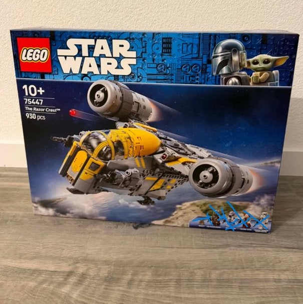 LEGO Star Wars 75447 The Razor Crest nieuw, Neuf, Pièces supplémentaires incluses, Lego, Ensemble complet