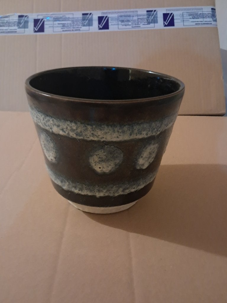 Un très joli pot horticole en céramique de qualité à motif., Ophalen, Nieuw, Binnen