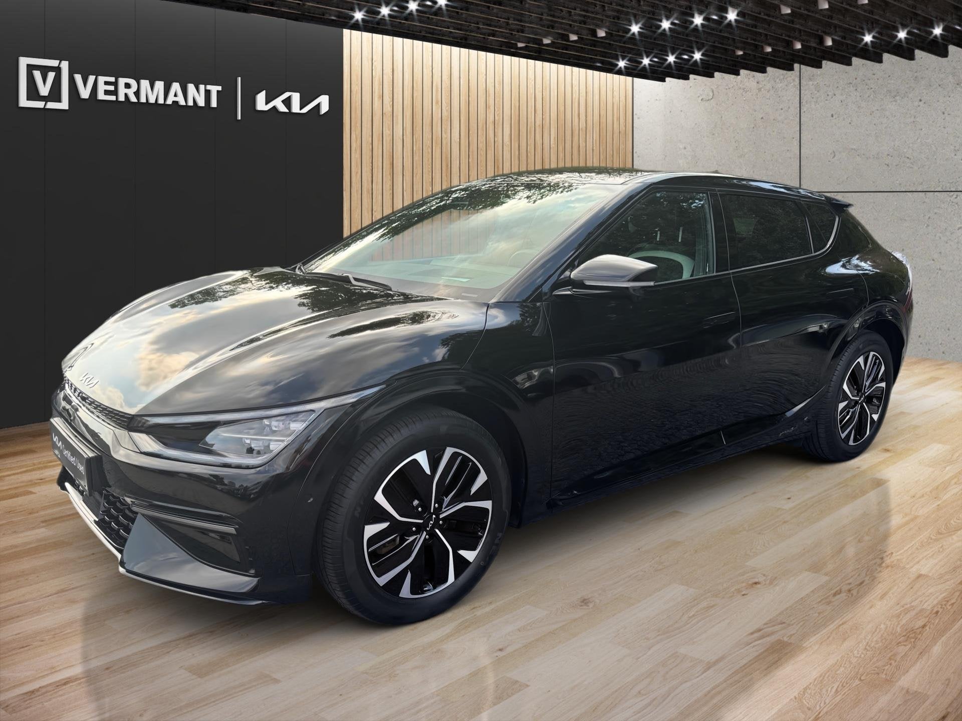 Kia EV6 77.4 kWh GT-LINE AWD - AP + PP, Auto's, Kia, Automaat, Zwart, Elektrisch, 5 deurs
