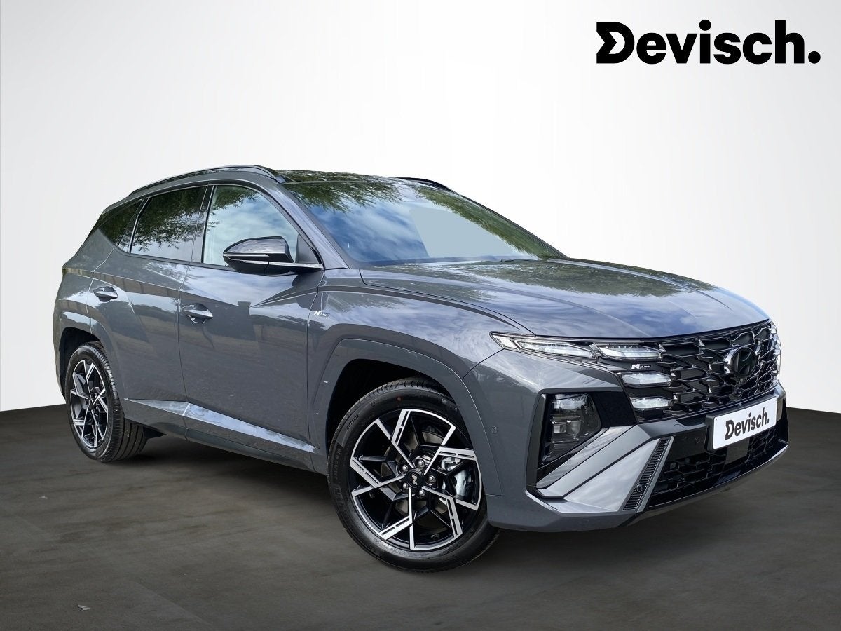 Hyundai NX4 TUCSON HEV 1.6 T-GDI 6AT - SHINE SHADOW N-LINE 2, 179 pk, Zwart, 4 cilinders, Bedrijf