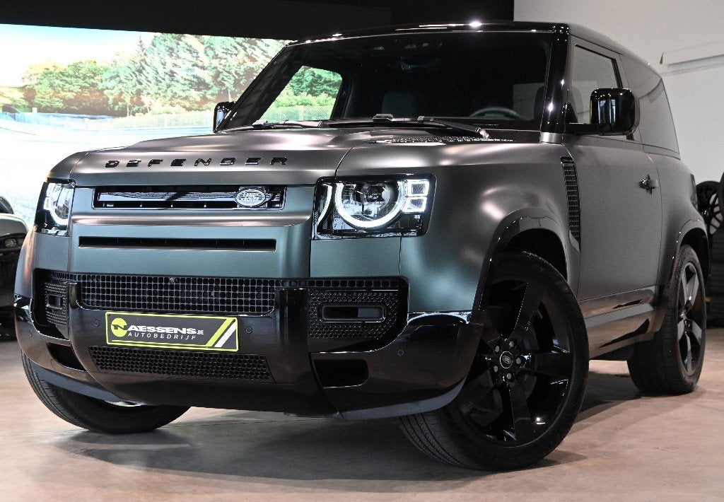 Land Rover Defender 90 P425 X-Dynamic SE 5L V8 Lichte Vracht, Cuir, Euro 6, Entreprise, 5000 cm³