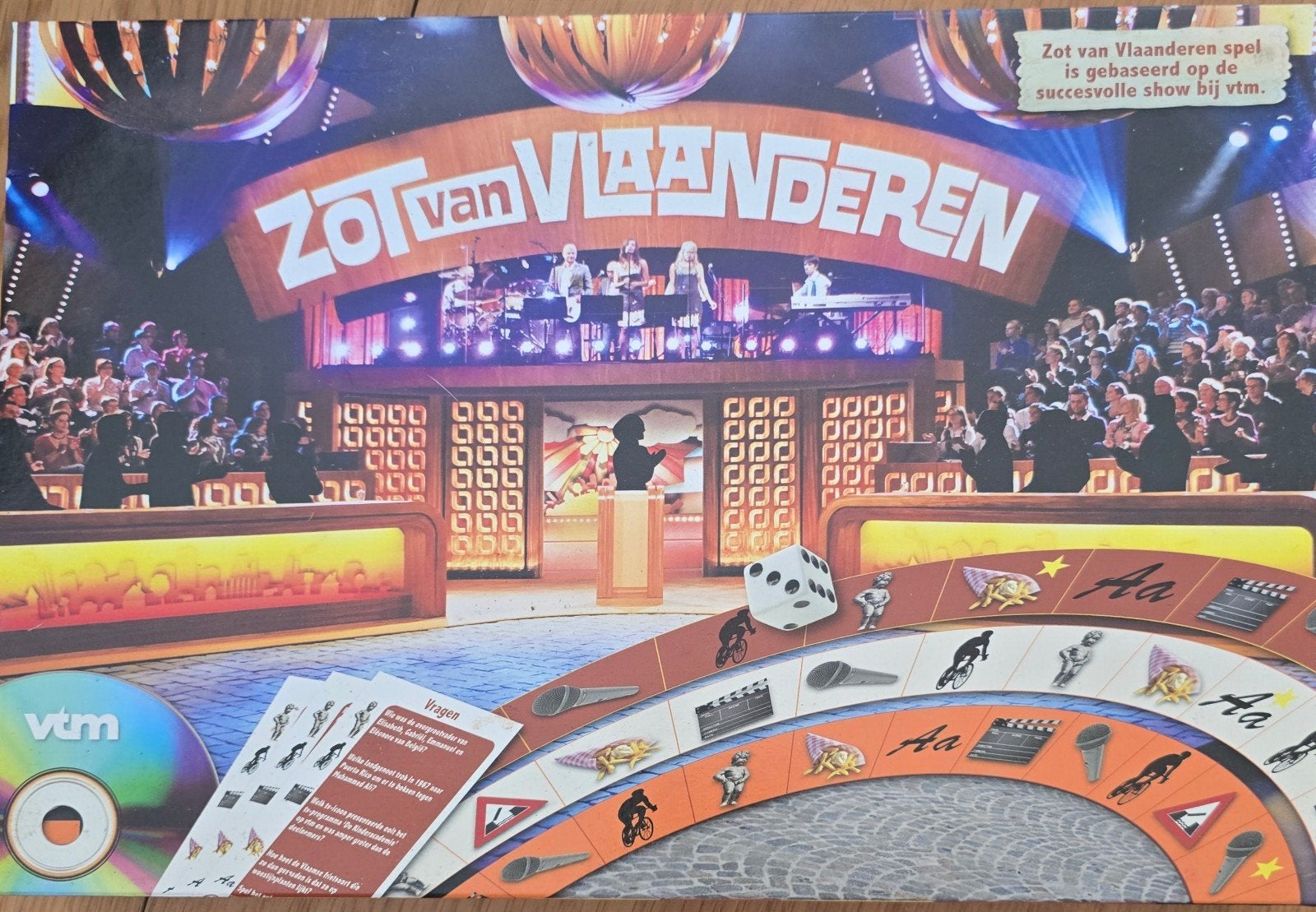 Zot van Vlaanderen, Ophalen