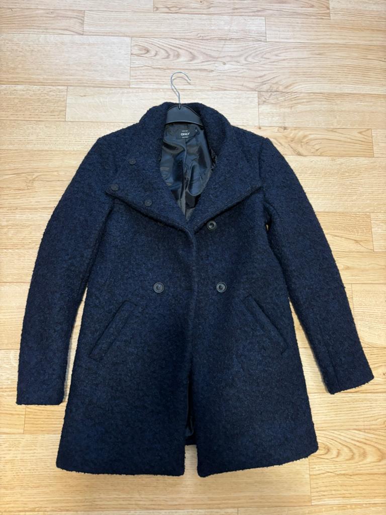 Jas Only, Kleding | Dames, Jassen | Winter, Ophalen of Verzenden, Zo goed als nieuw, Maat 36 (S), Blauw