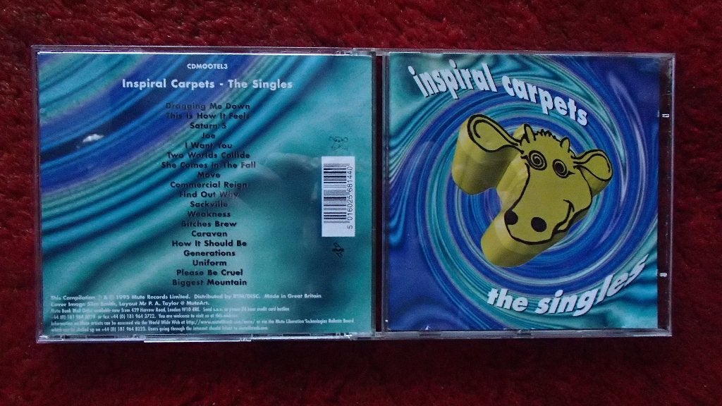 INSPIRAL CARPETS - The Singles cd, CD & DVD, CD | Rock, Rock alternatif, Enlèvement ou Envoi, Compilation, Utilisé