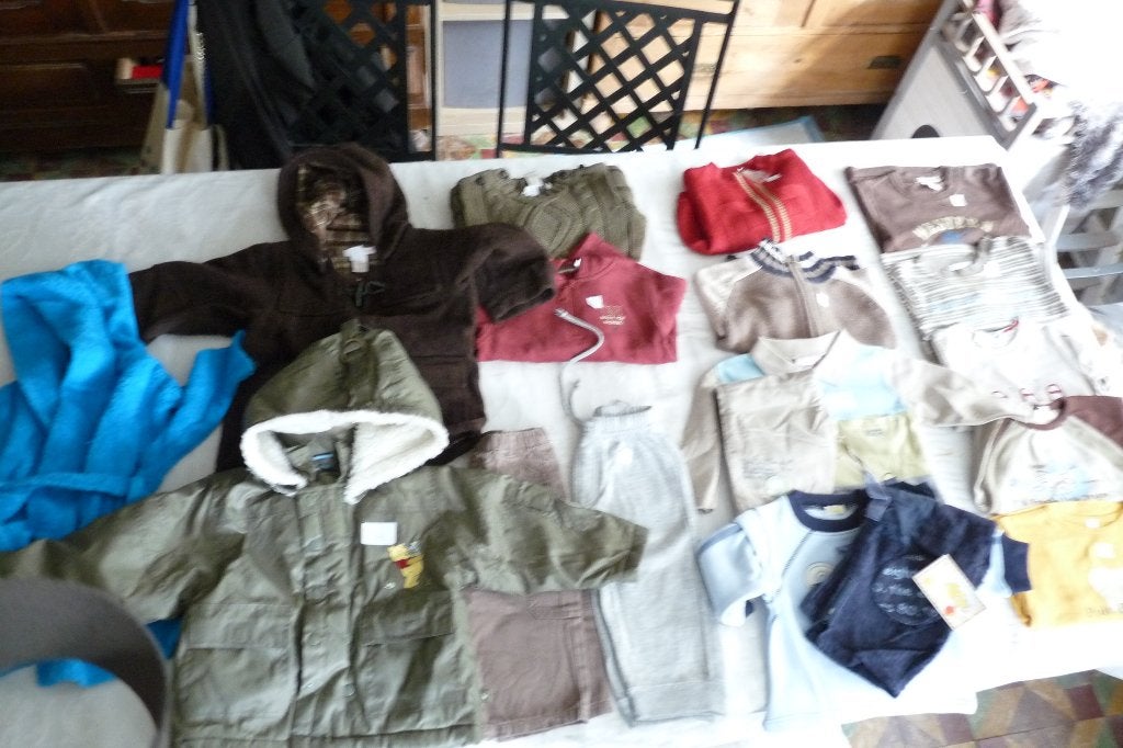 lot de vêtements bébé garçon 74/80 9 mois à 1 an, Enlèvement ou Envoi, Comme neuf, Taille 80