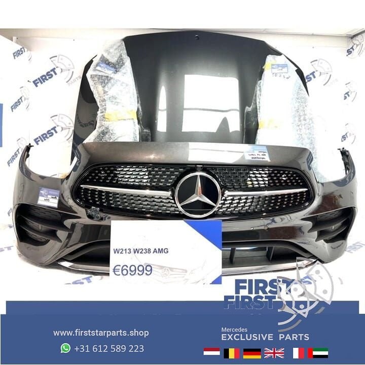 W213 C238 A238 S213 FACELIFT AMG VOORKOP Mercedes E Klasse 2, Auto-onderdelen, Gebruikt, -, Voor, Ophalen of Verzenden