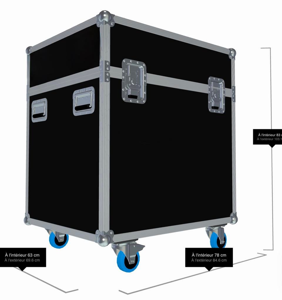 Flight case, Musique & Instruments, Boîtiers & Valises, Flight case, Enlèvement