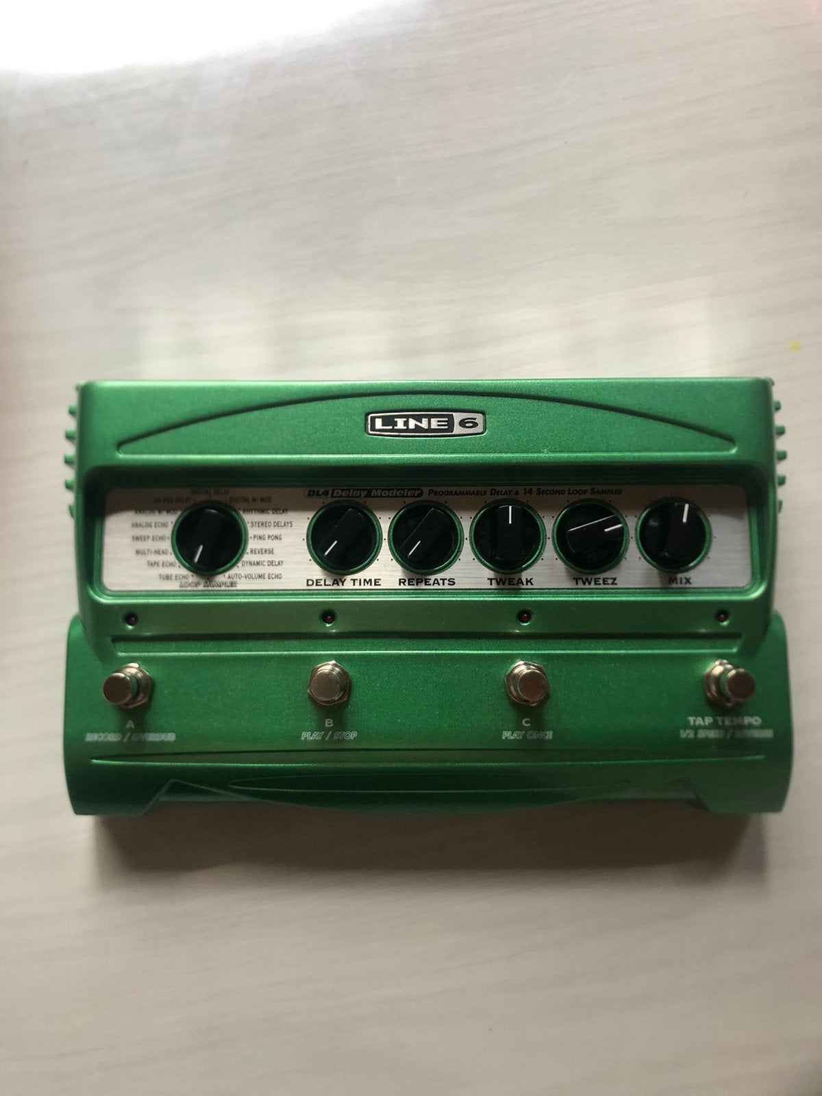 Line 6 delay pedaal, Ophalen, Zo goed als nieuw
