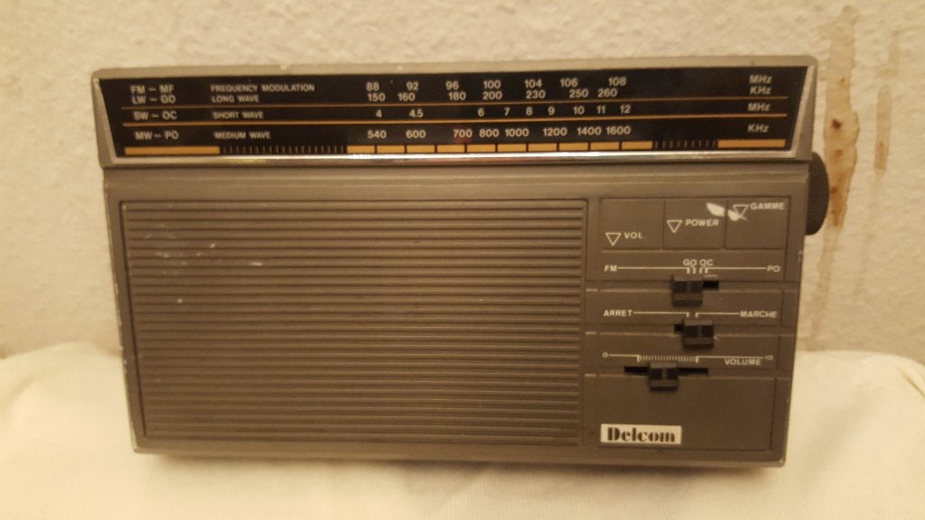 Ancienne radio vintage, TV, Hi-fi & Vidéo, Enlèvement ou Envoi, Utilisé, Radio