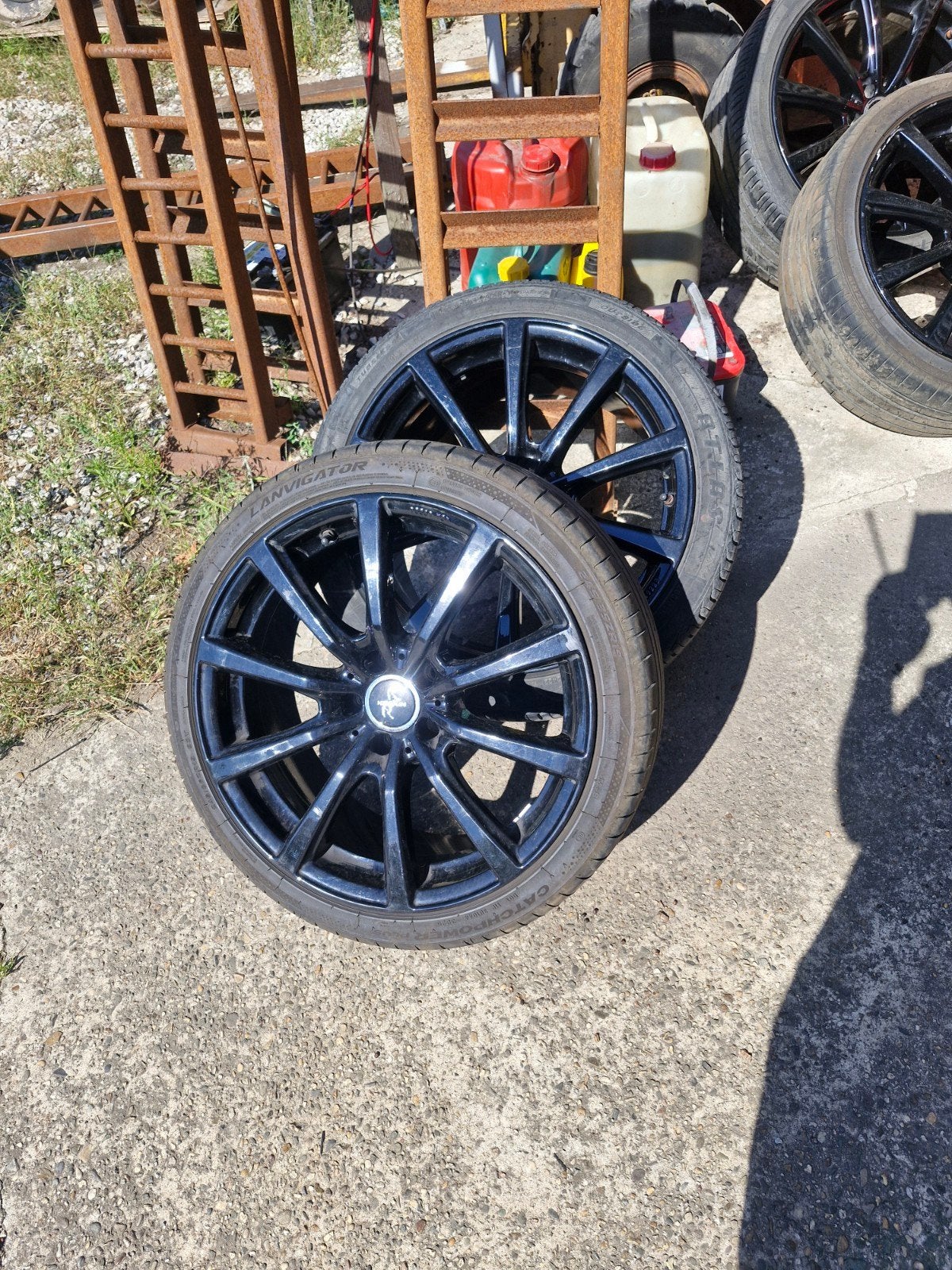 19 inch breedset 5x112, Auto-onderdelen, Ophalen, 19 inch, Band(en)