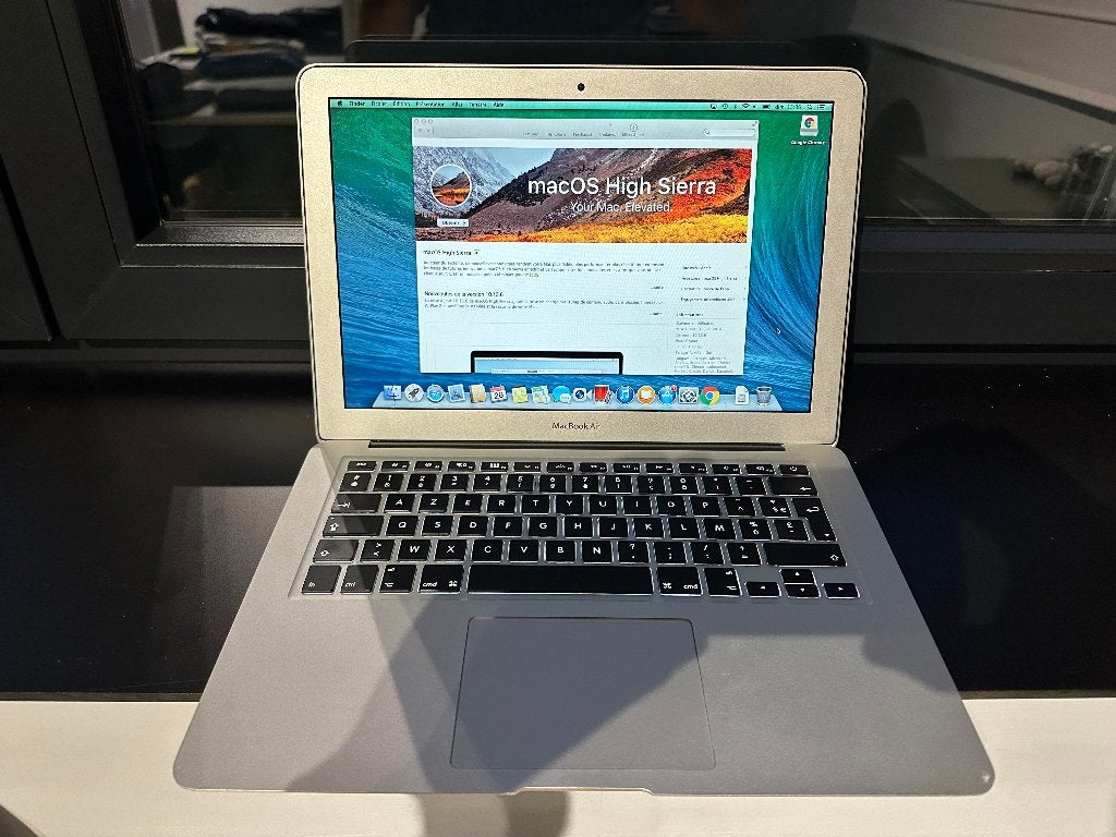Apple MacBook Air 13" 4Go Ram SSD 128 Gb, Computers en Software, Apple Macbooks, Ophalen, Gebruikt, 13 inch, Azerty