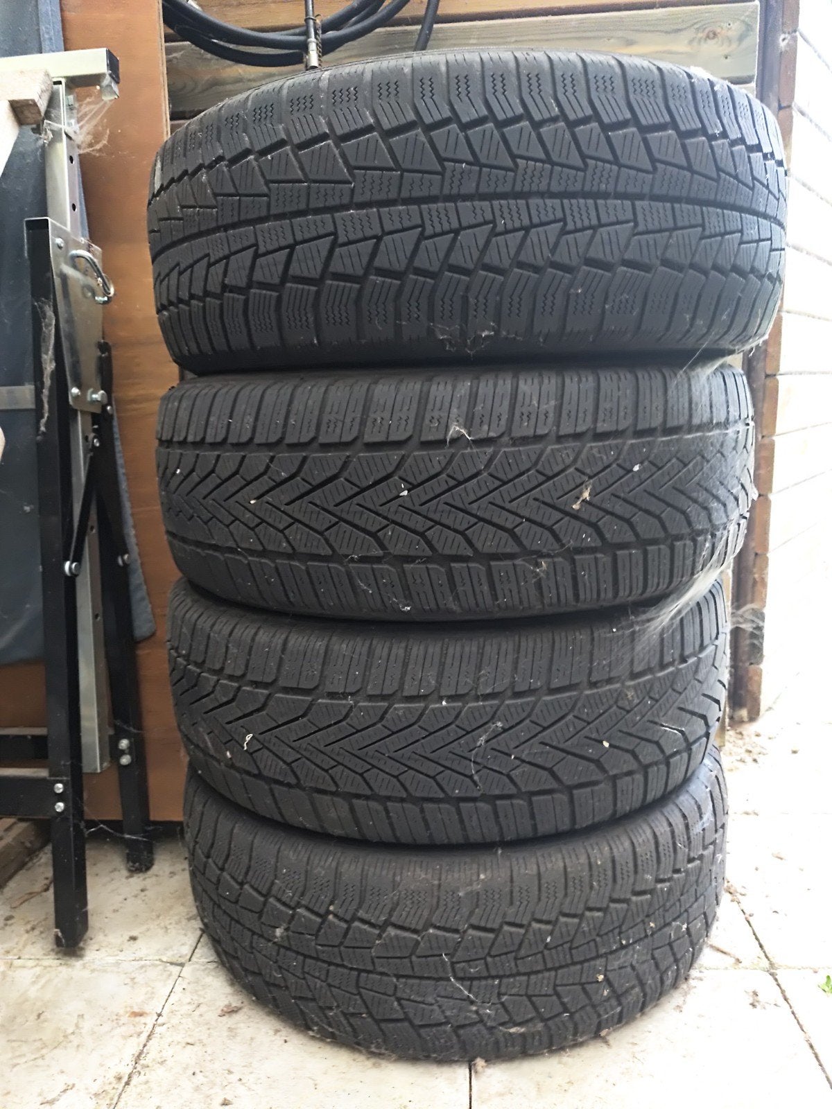 Winterbanden 205/55R-16 in goede staat Speed-Grip 2Semperit., Ophalen, Gebruikt, Winterbanden