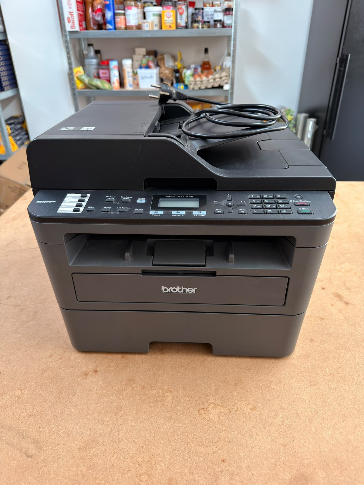 Imprimante laser Brother MFC-L2710DW — Comme neuve, Sans fil, Fax, Enlèvement, Imprimante laser