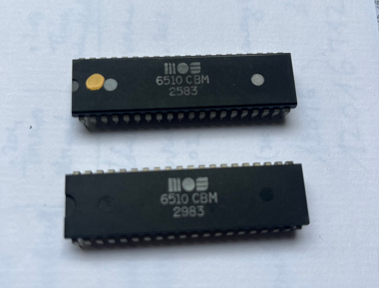 CBM6510 MOS DIL40, Ophalen of Verzenden, Zo goed als nieuw