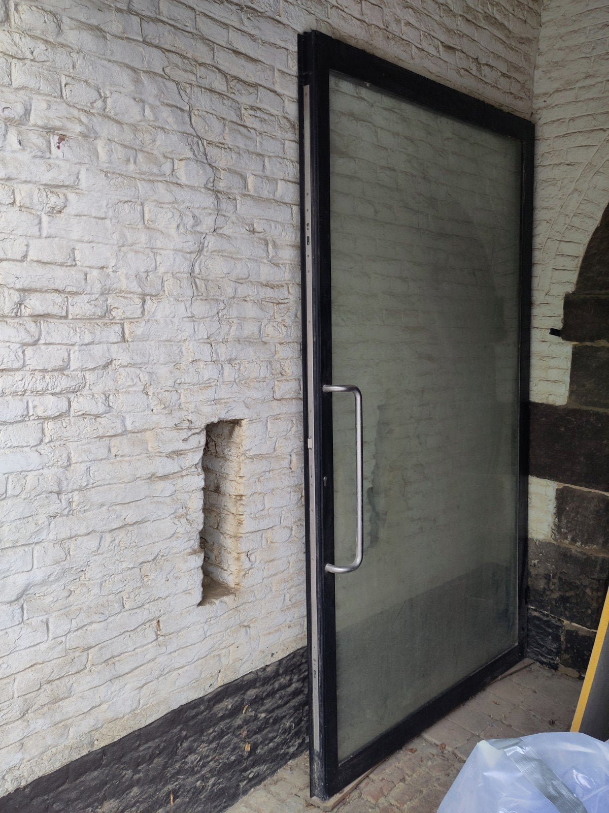 Grande porte vitrée 250*150 cm, Porte extérieure, Enlèvement, Utilisé, 120 cm ou plus