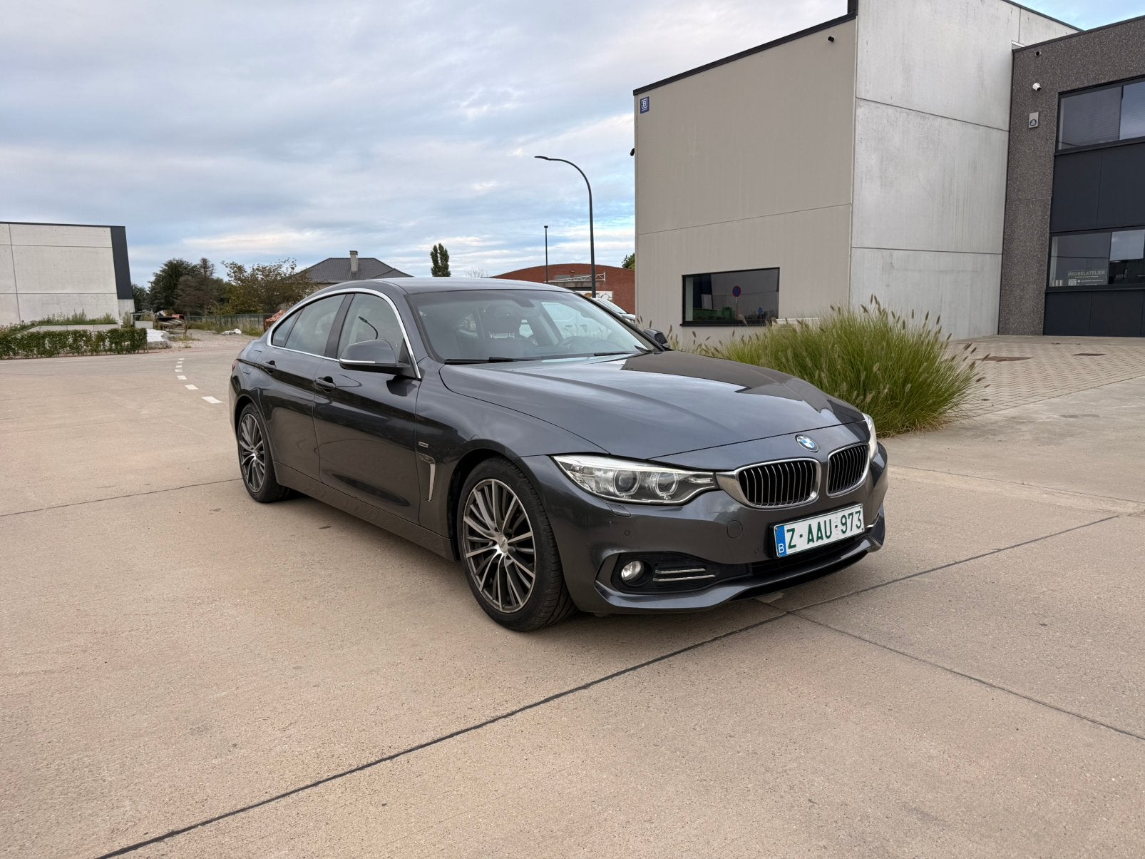 bmw 420d Grand Coupé Luxury Individual, Autos, Cuir, Argent ou Gris, Achat, Entreprise