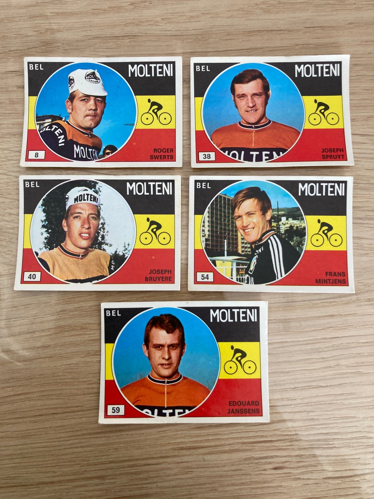 Molteni stickers - Sprint 73, Enlèvement, Comme neuf, Sport