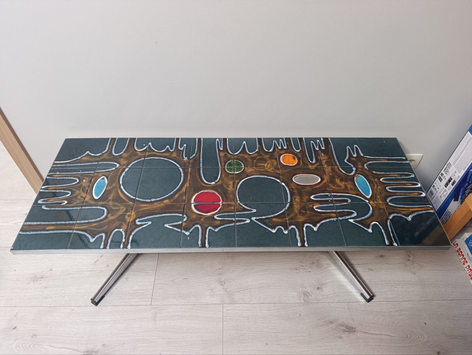 BELARTI - table basse Vintage - TTB état., Antiquités & Art, Enlèvement