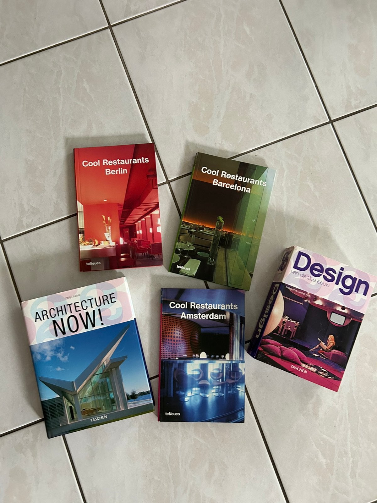 Set van design boeken, Ophalen, Zo goed als nieuw