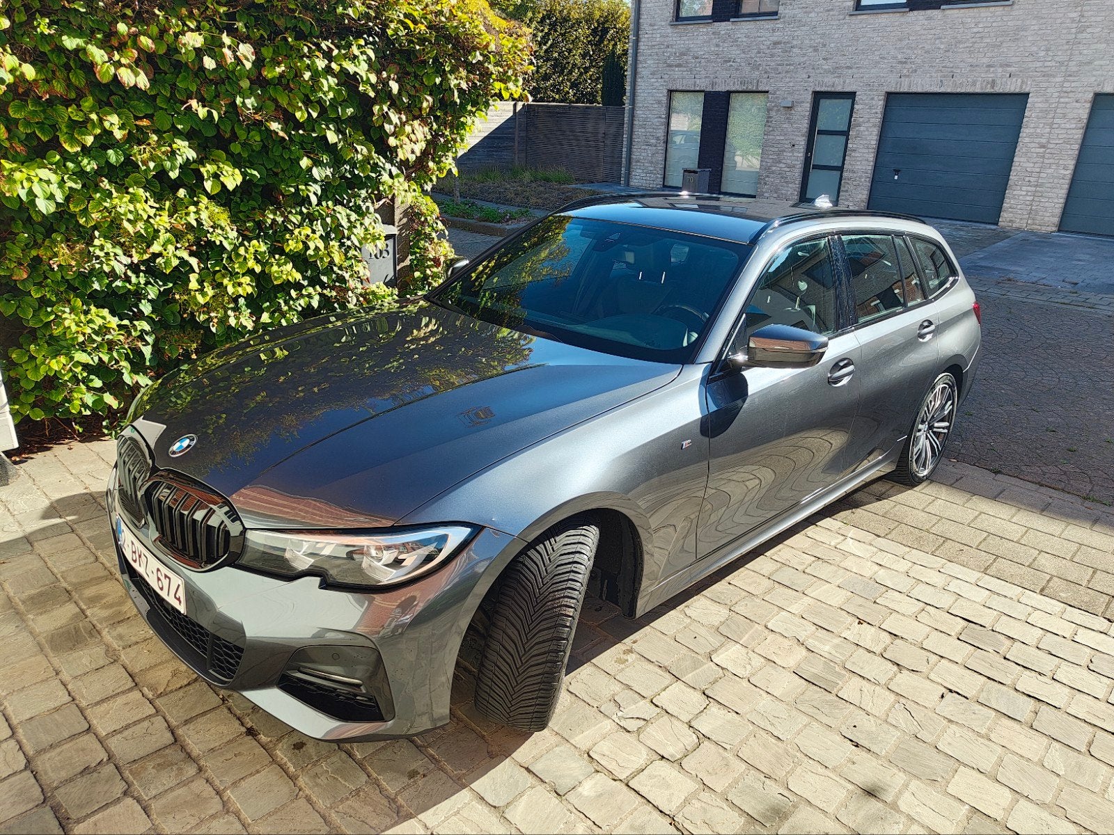 BMW 330I M Touring, Autos, Euro 6, 1700 kg, Noir, 5 portes