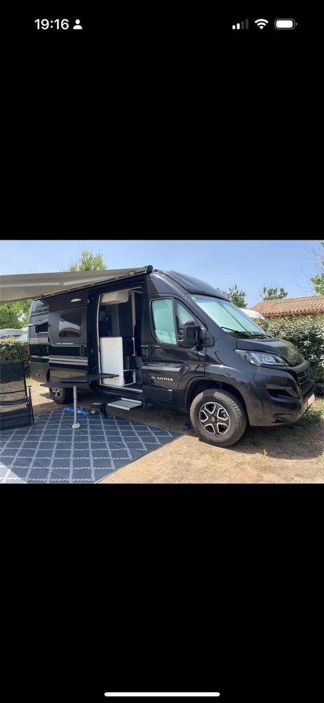 Campervan met hydraulisch levelsysteem, Caravans en Kamperen, Automaat, Buscamper of Camperbus, Ringverwarming, Fiat