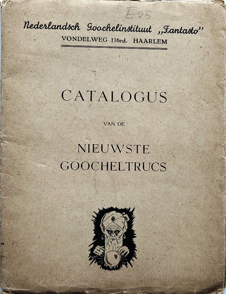 Nederlandsch Goochelinstituut "Fantasto" Catalogus