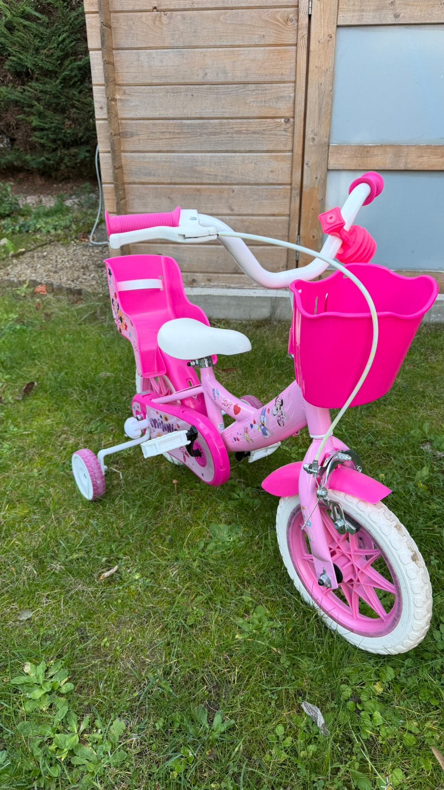 Fiets minie, Ophalen, Zo goed als nieuw