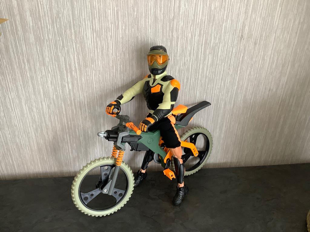 Action Man Bike Extreme speelset, Kinderen en Baby's, Speelgoed | Actiefiguren, Ophalen of Verzenden, Gebruikt