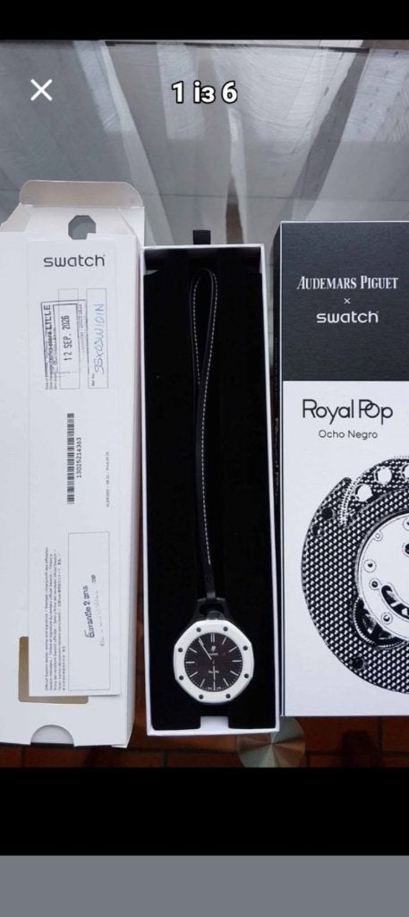 Swatch x Audemars Piguet Royal Pop, Neuf, Swatch, Enlèvement, Autres matériaux