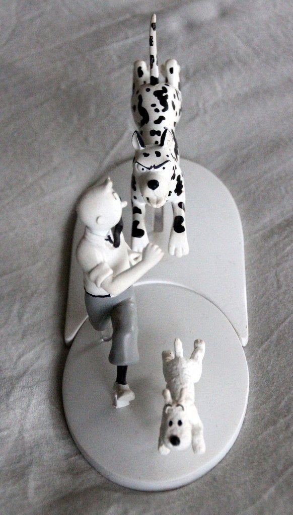 Kuifje figurine Tintin hors série n 7 Zwarte rotsen Hergé, Collections, Personnages de BD, Comme neuf, Tintin, Enlèvement ou Envoi