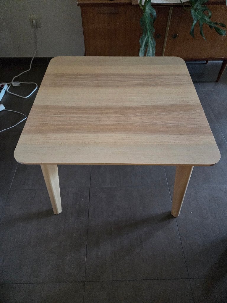 Ikea Lisabo salontafel, Ophalen, 50 tot 100 cm, 50 tot 100 cm, Zo goed als nieuw