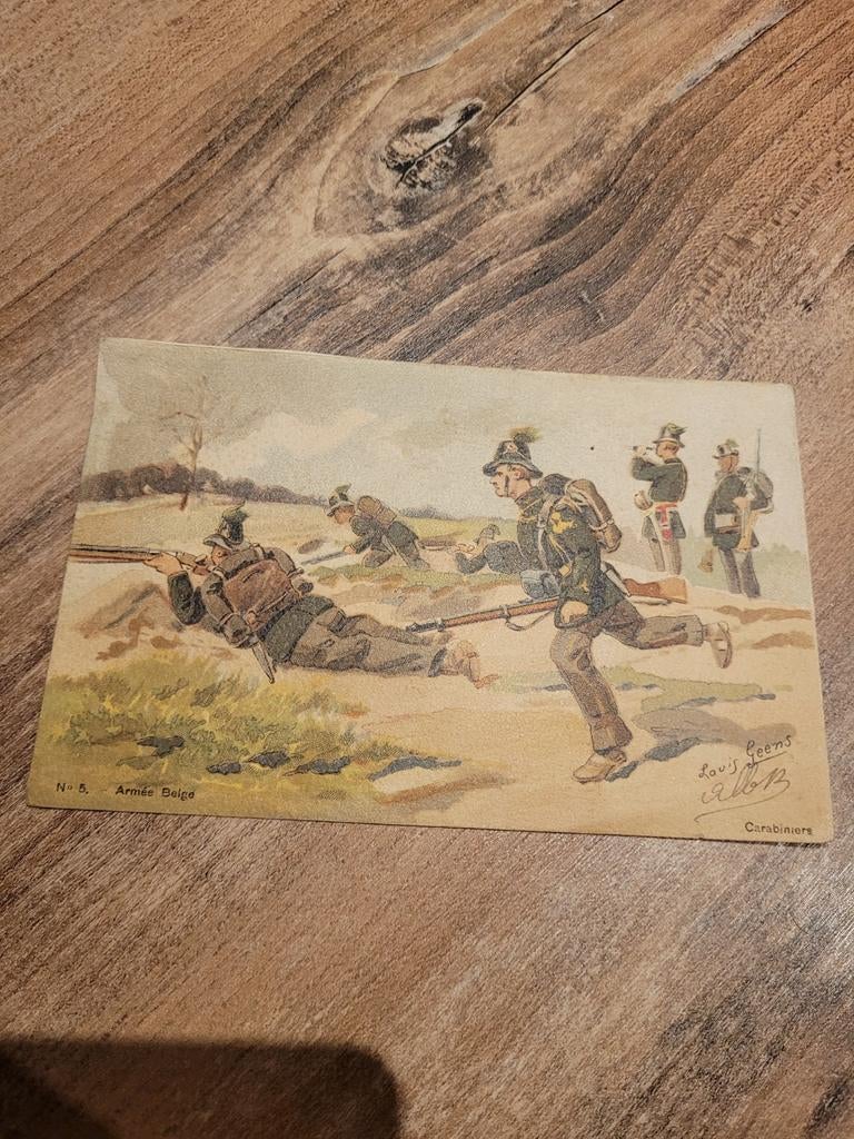Armée belge - Carabiniers, Collections, Enlèvement ou Envoi