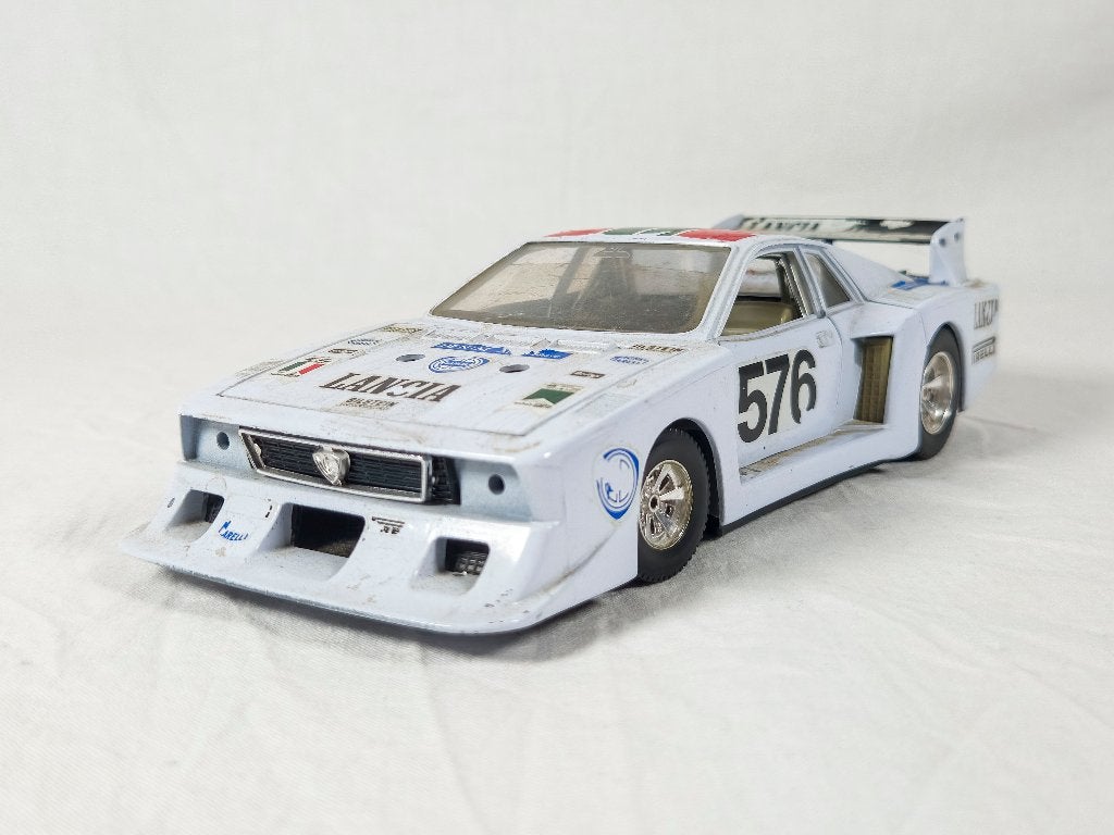 Lancia Beta Montecarlo Turbo (1/24) - Bburago, Enlèvement, Utilisé, Voiture, Burago