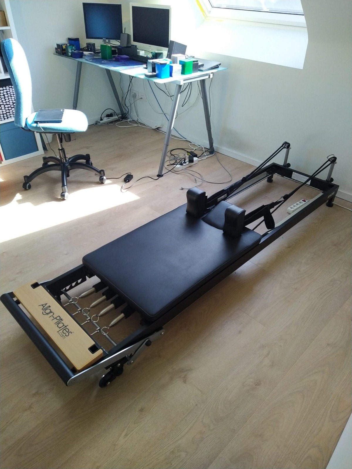 pilates reformer H1, Ophalen