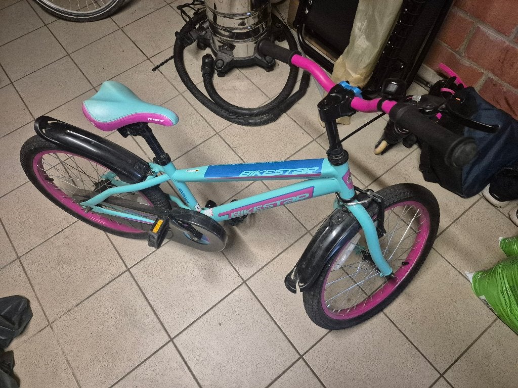 Kinderfiets, Vélos & Vélomoteurs, Vélos | Filles, Enlèvement, Utilisé, Frein à rétropédalage, 20 pouces