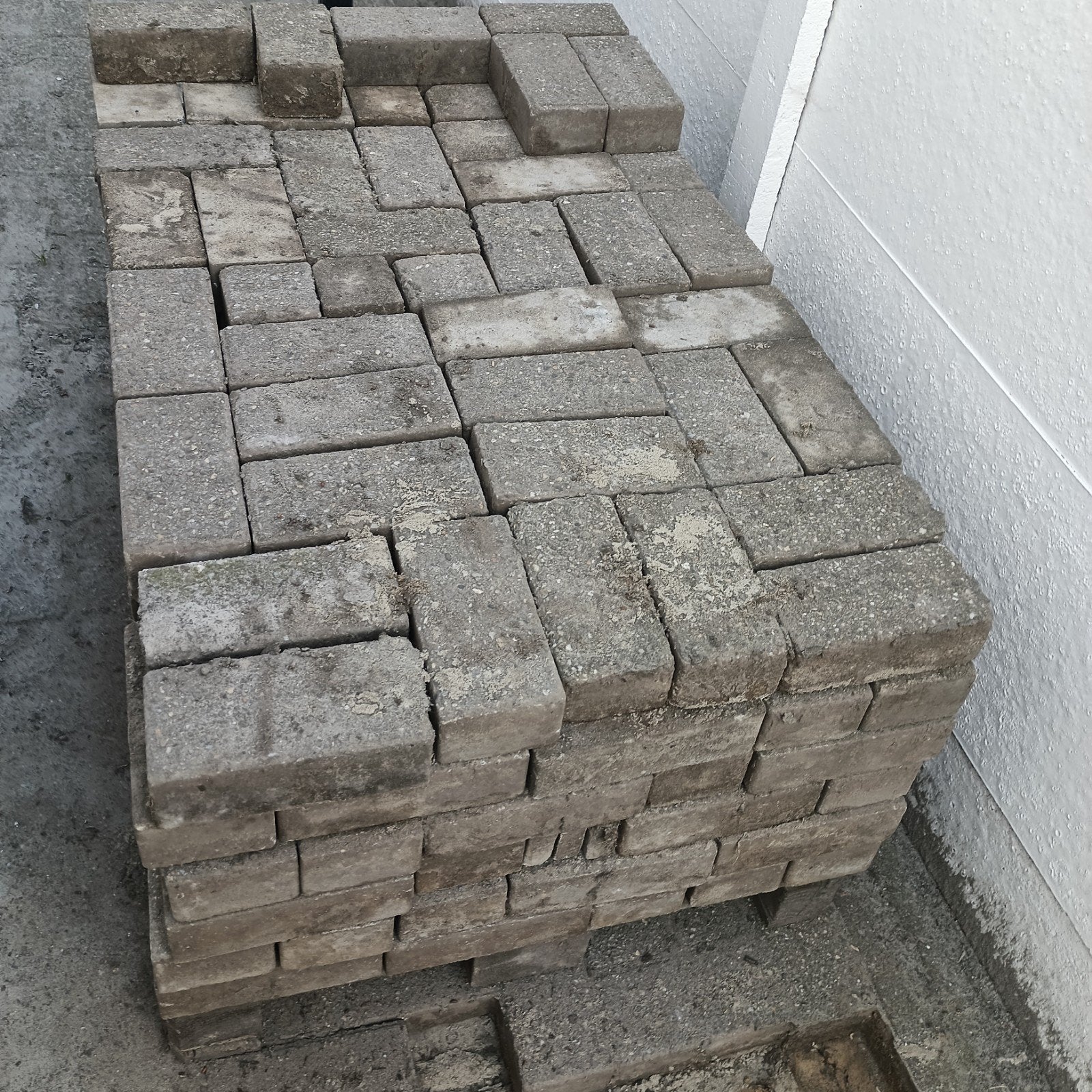 gratis klinkers, Béton, Enlèvement, Utilisé, Briques