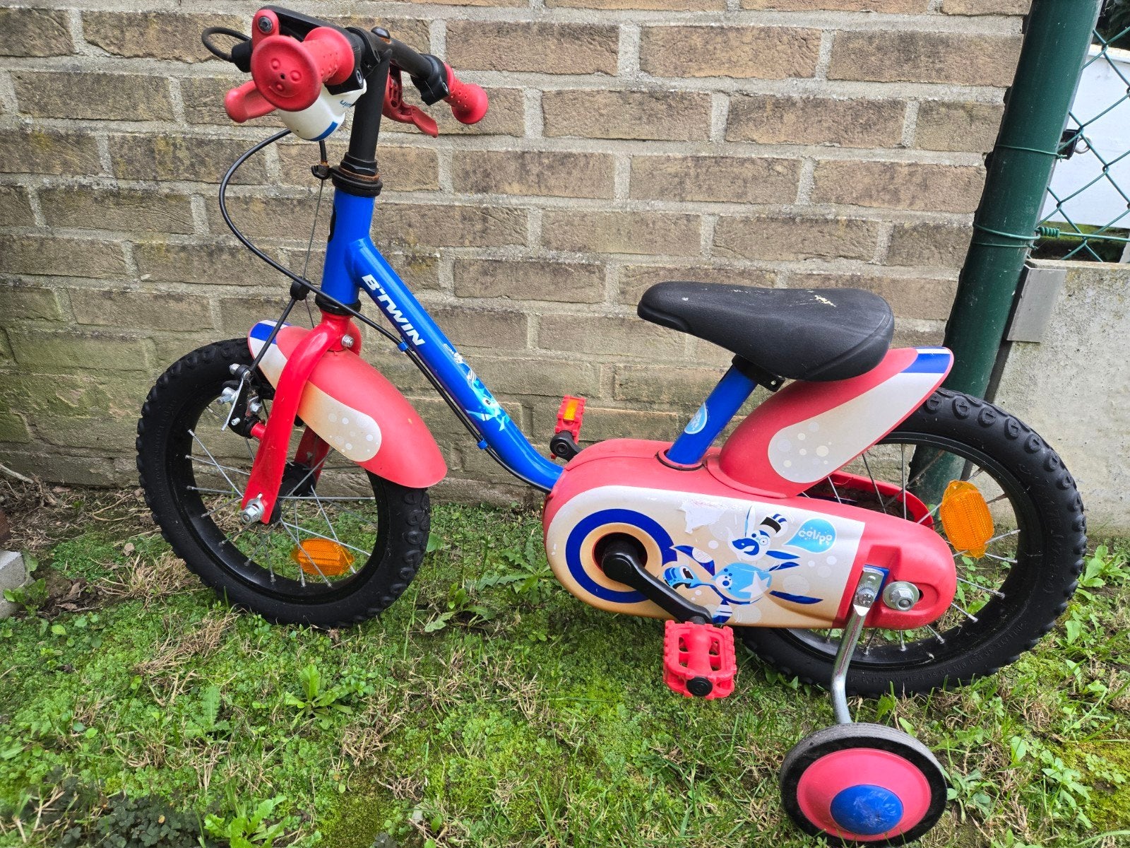 kinderfiets, Stabilisateurs, Frein à rétropédalage, Enlèvement, Utilisé
