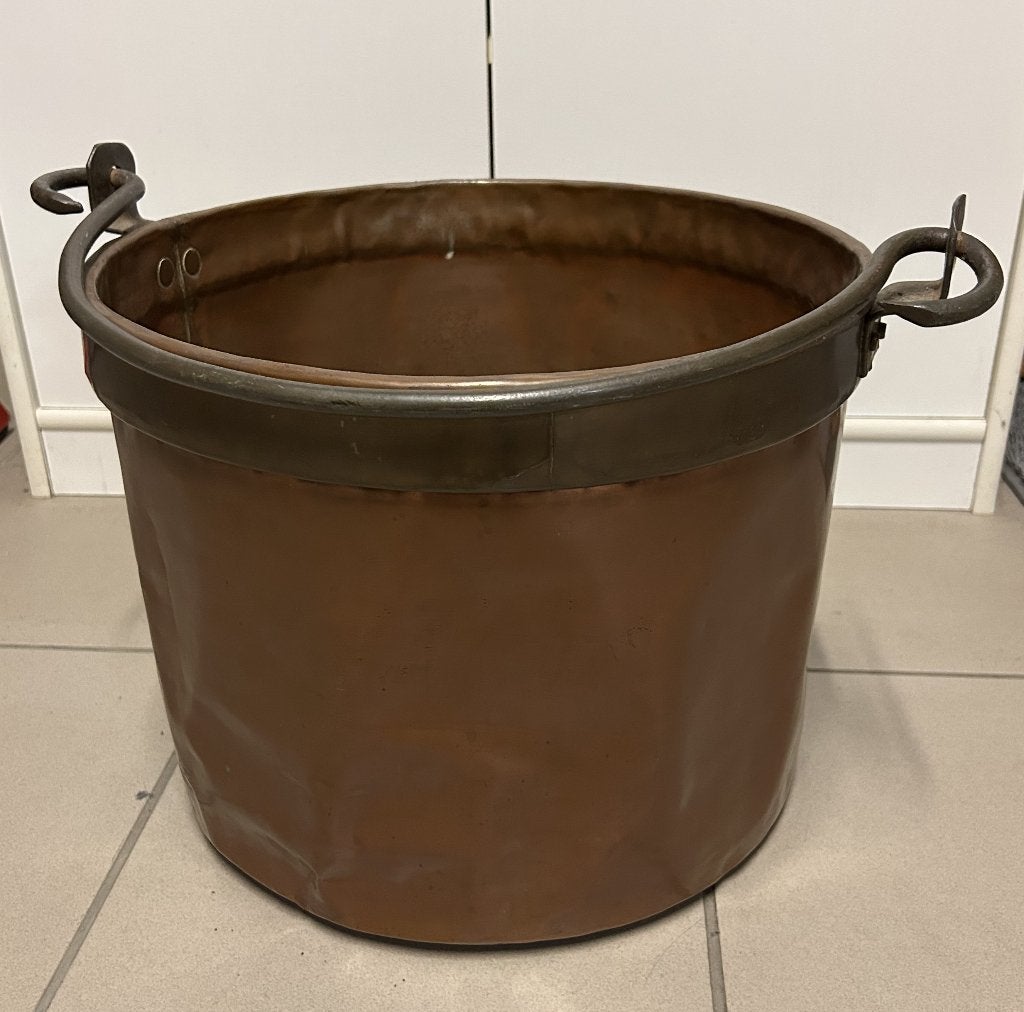 Grote Rood Koperen Ketel - 4840 Gram, Ophalen of Verzenden, Koper